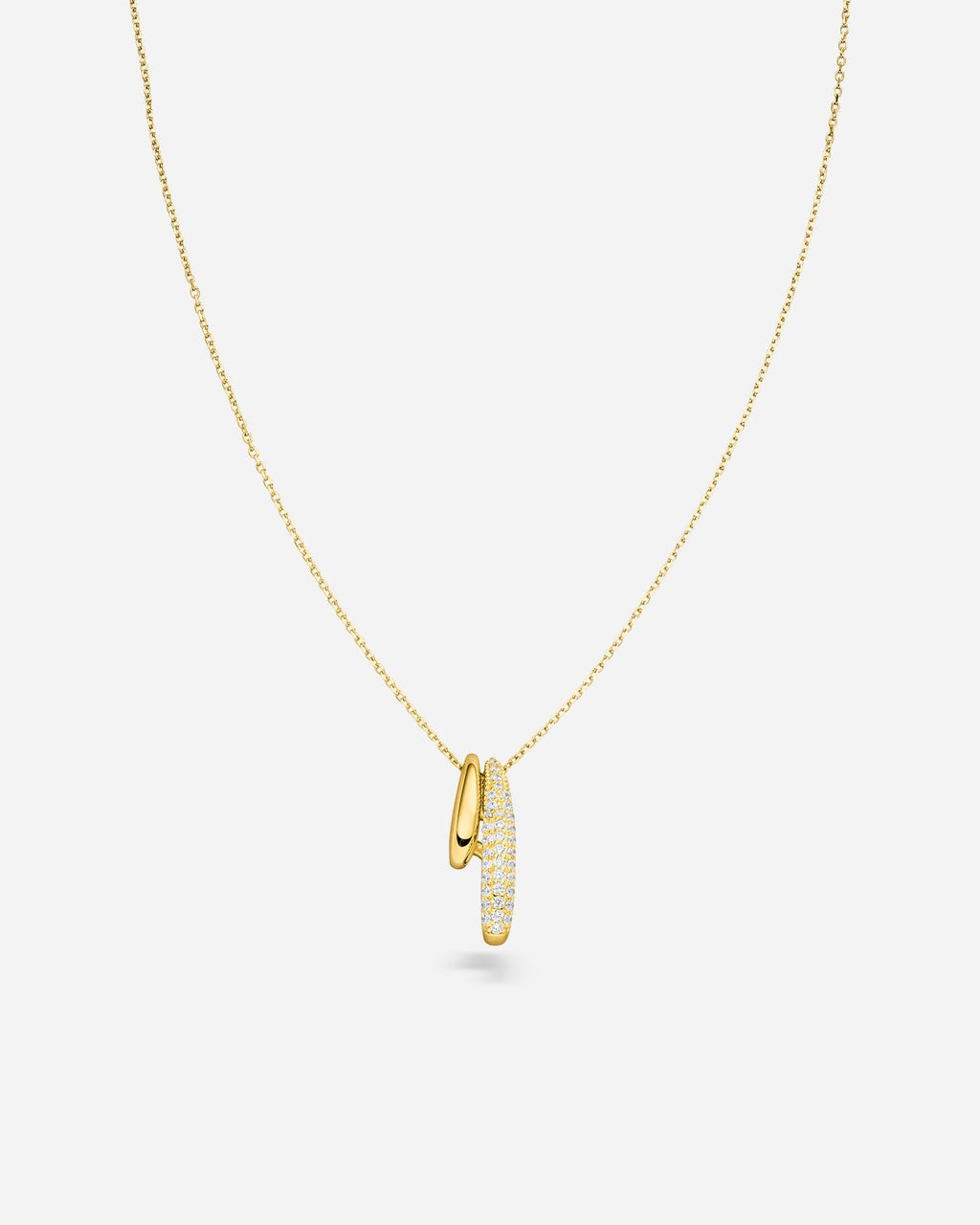 Elongated Drops Necklace - 8230200