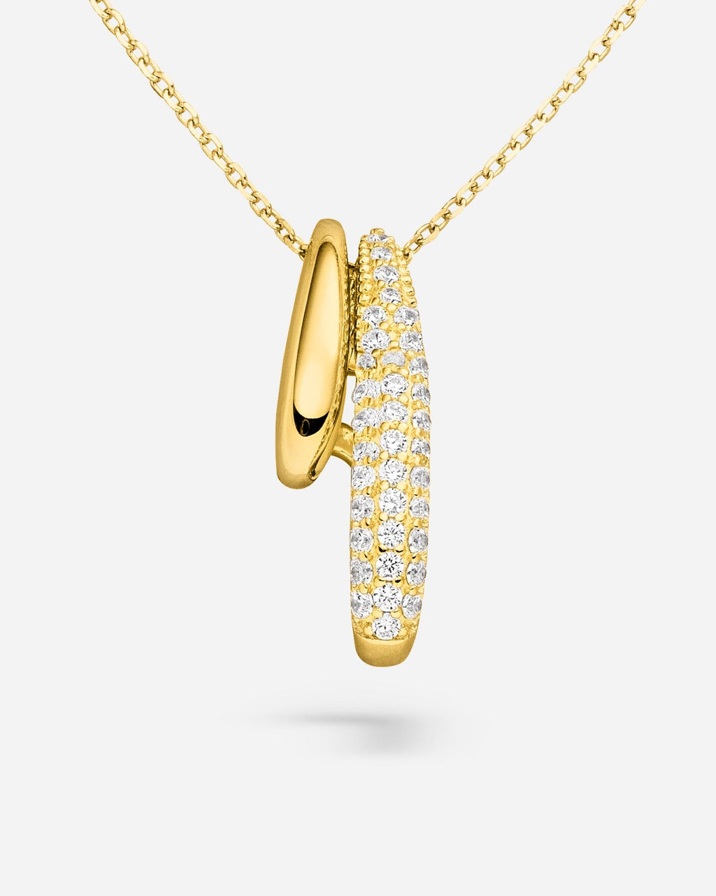 Elongated Drops Necklace - 8230200