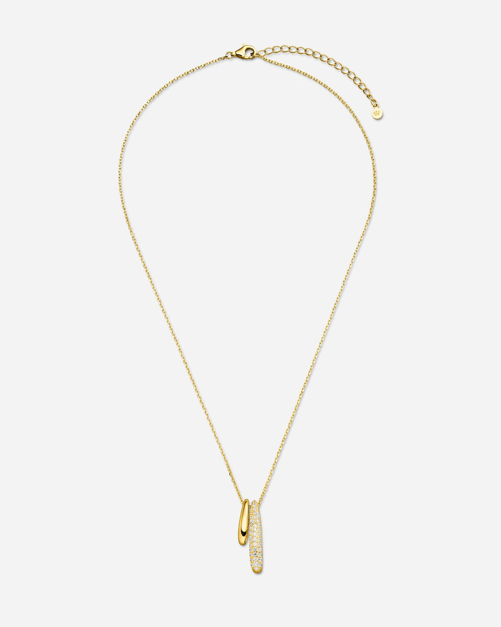 Elongated Drops Necklace - 8230200