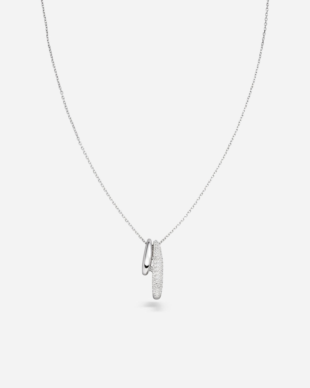 Elongated Drops Necklace - 8232100