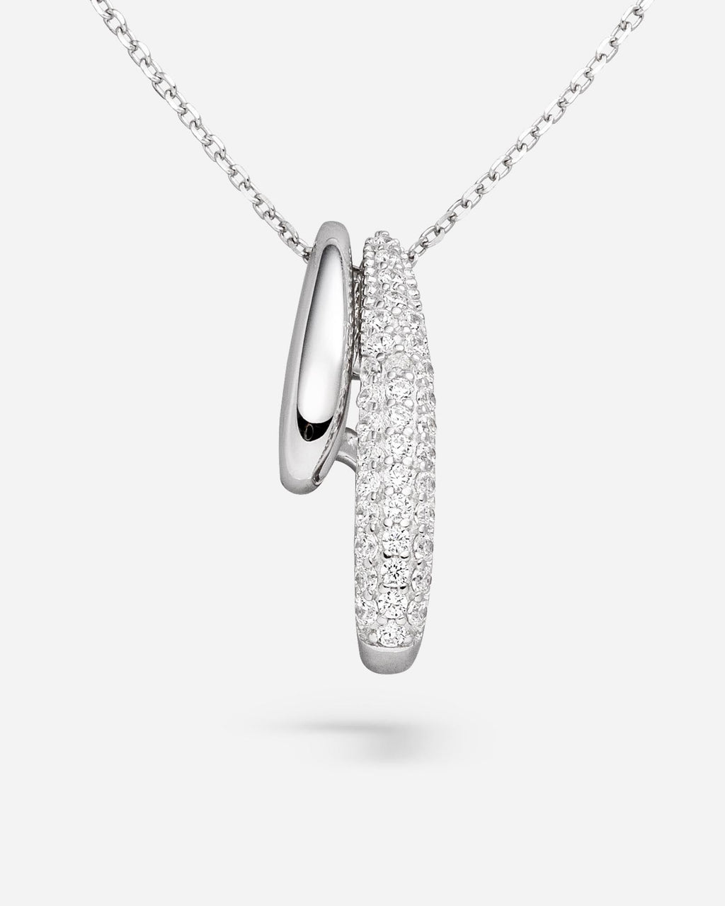 Elongated Drops Necklace - 8232100