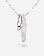 Elongated Drops Necklace - 8232100