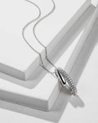 Elongated Drops Necklace - 8232100