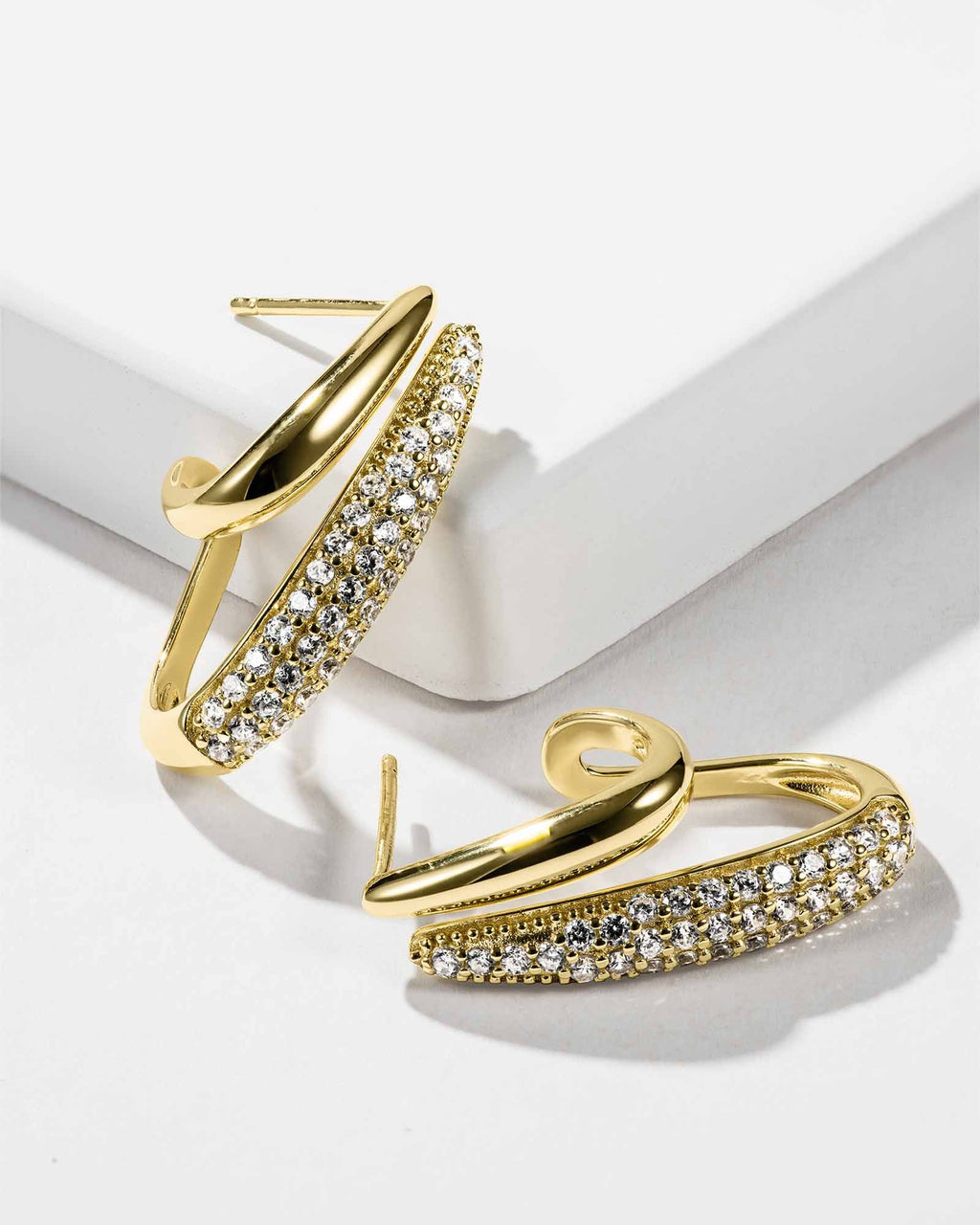 Elongated Drops Earring - 8240400