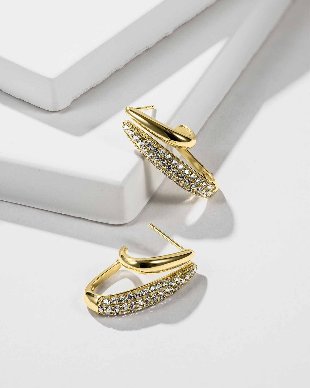 Elongated Drops Earring - 8240400