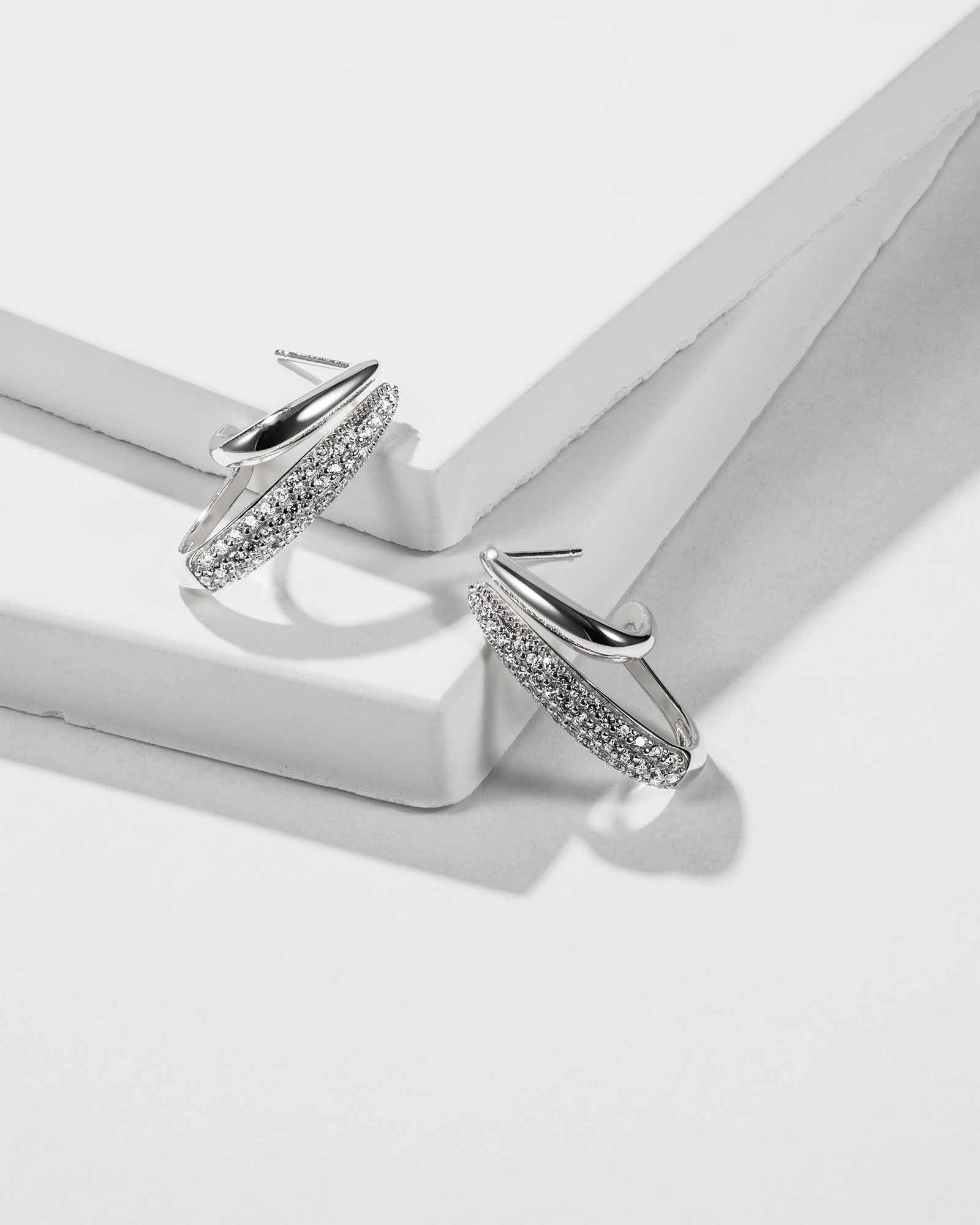 Elongated Drops Earring - 8242000