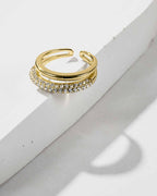 Elongated Drops Rings - 8210300