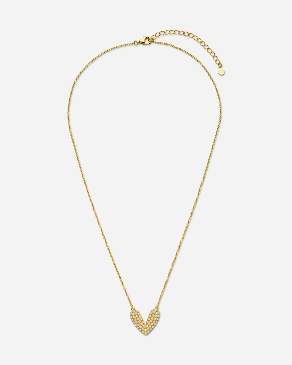 Heart Pearl Necklace - 8130000