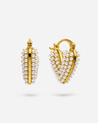 Heart Pearl Earrings - 8140000