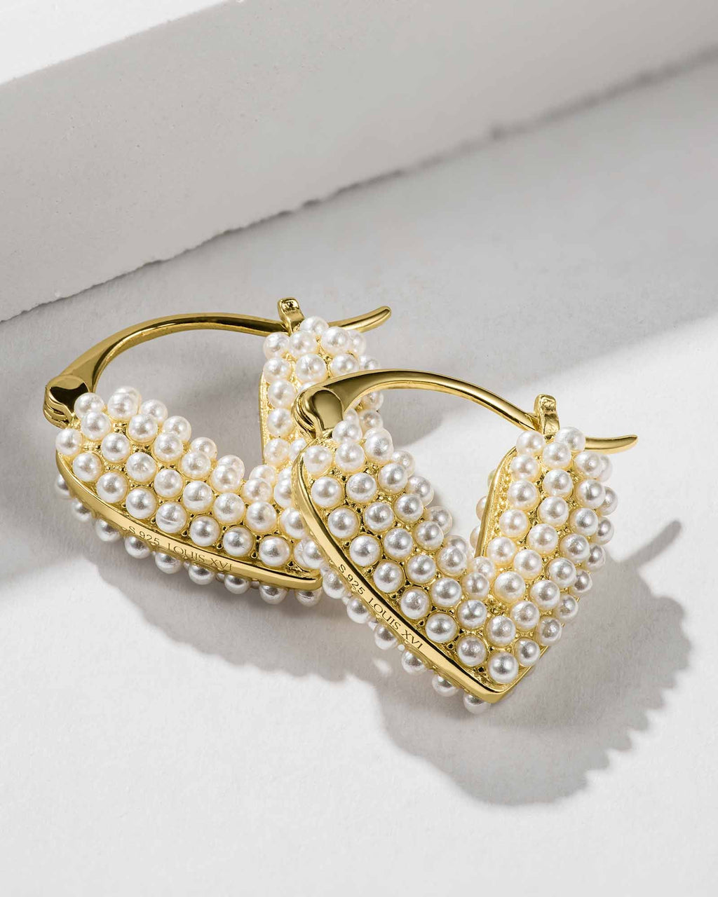 Heart Pearl Earrings - 8140000