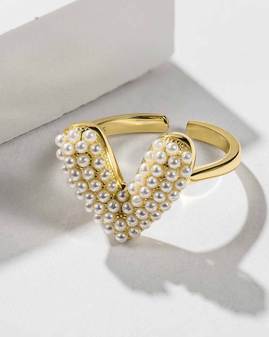 Heart Pearl Rings - 8110000