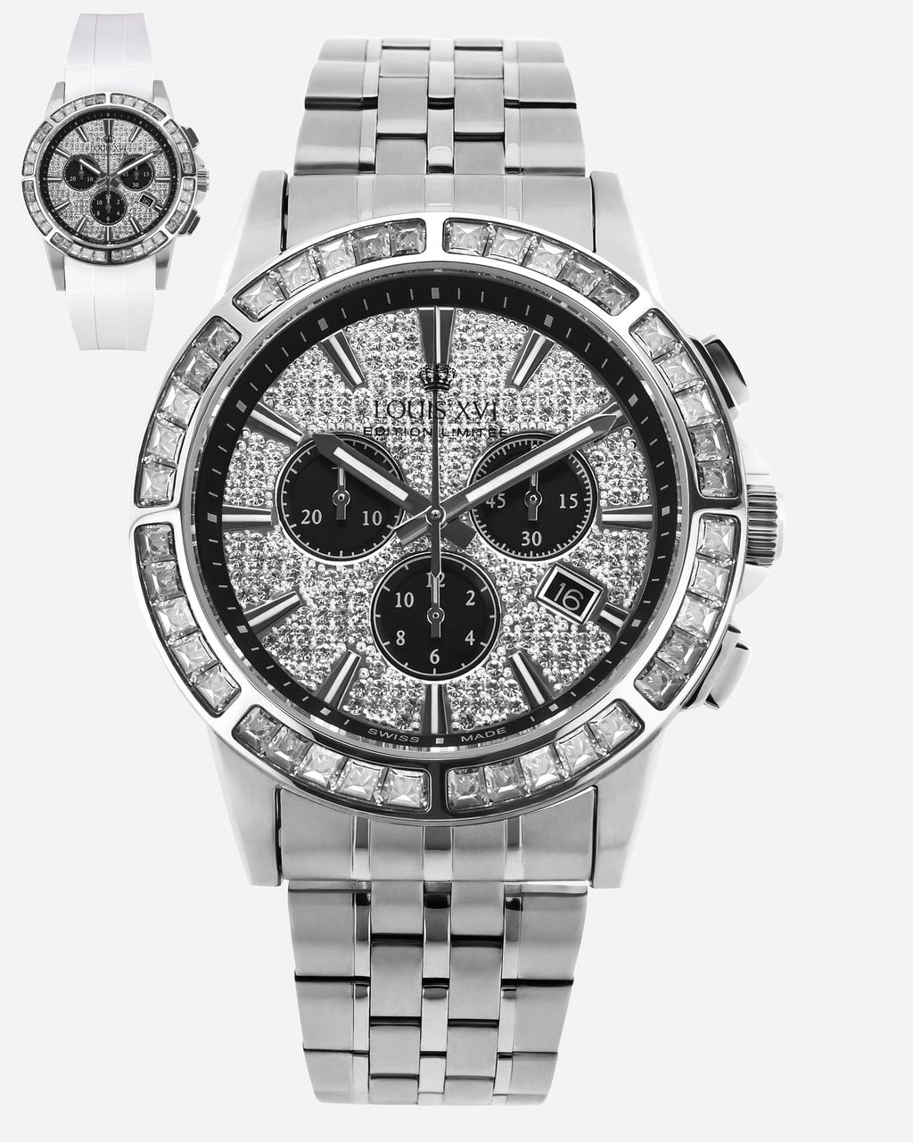 Majesté Iced Out Baguette 1131