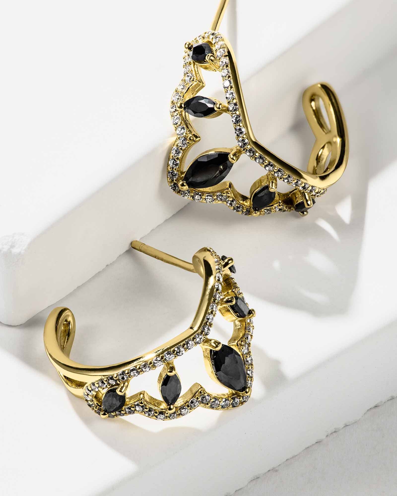 Noir Marquise Earrings - 8340300