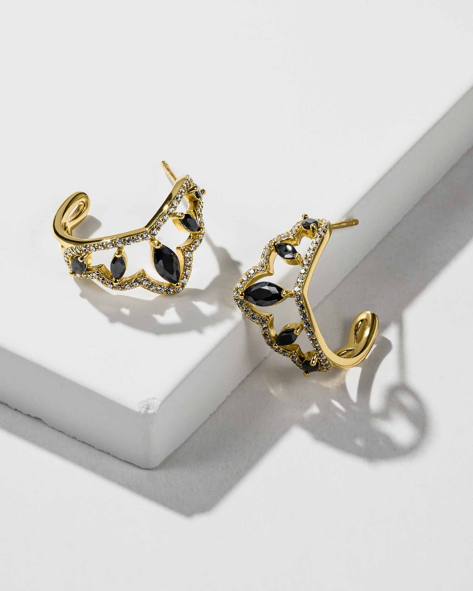 Noir Marquise Earrings - 8340300