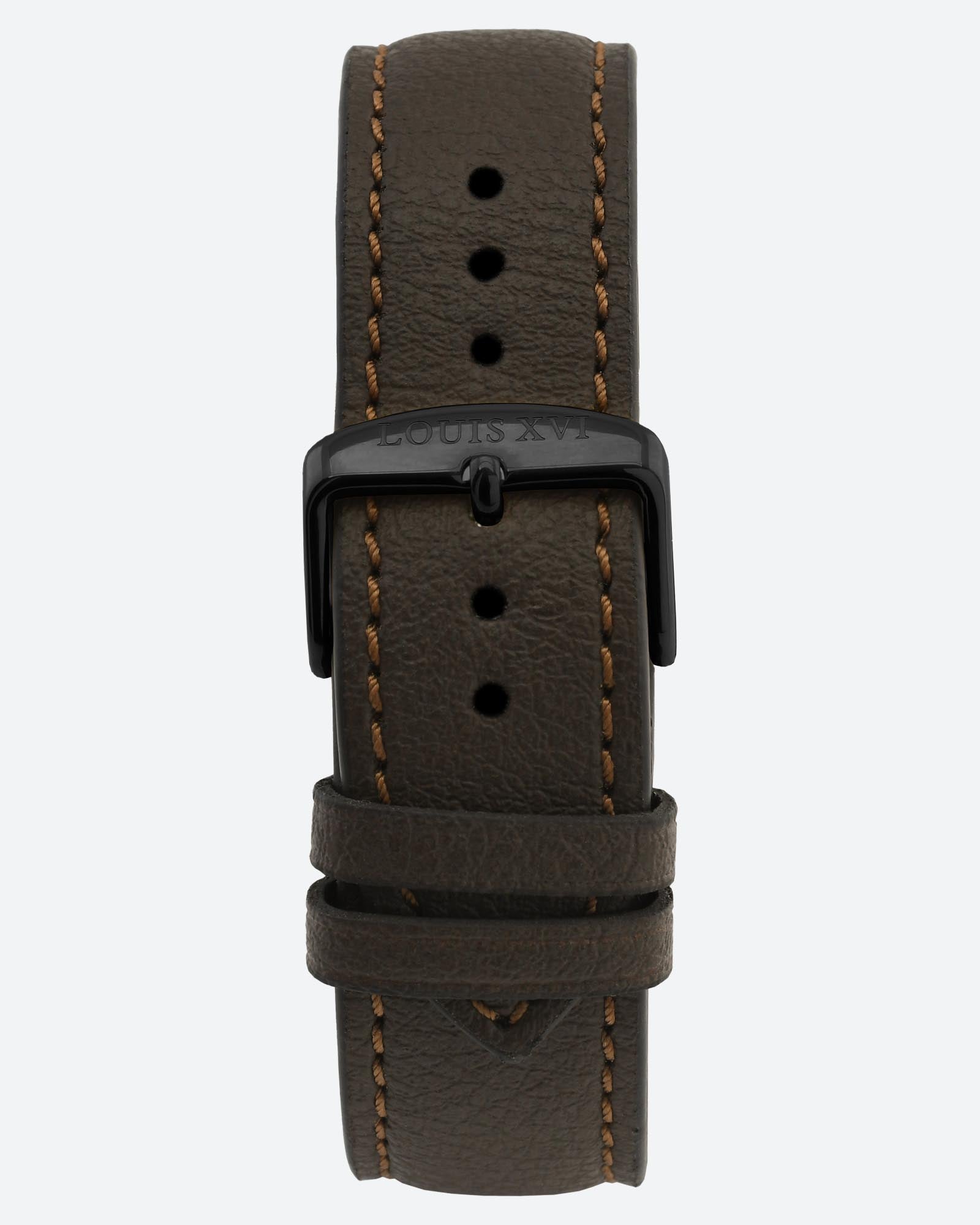 Bracelet Apple Leather - Brown/Black