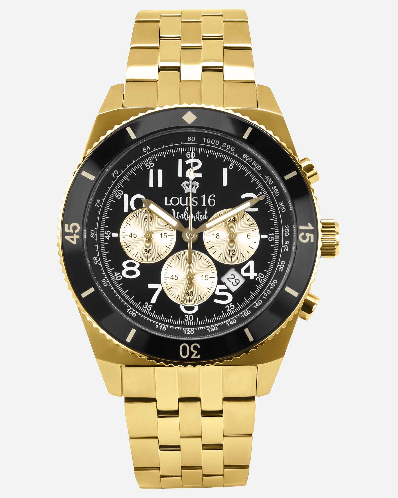 Destrier 3200 Chronograph Gold
