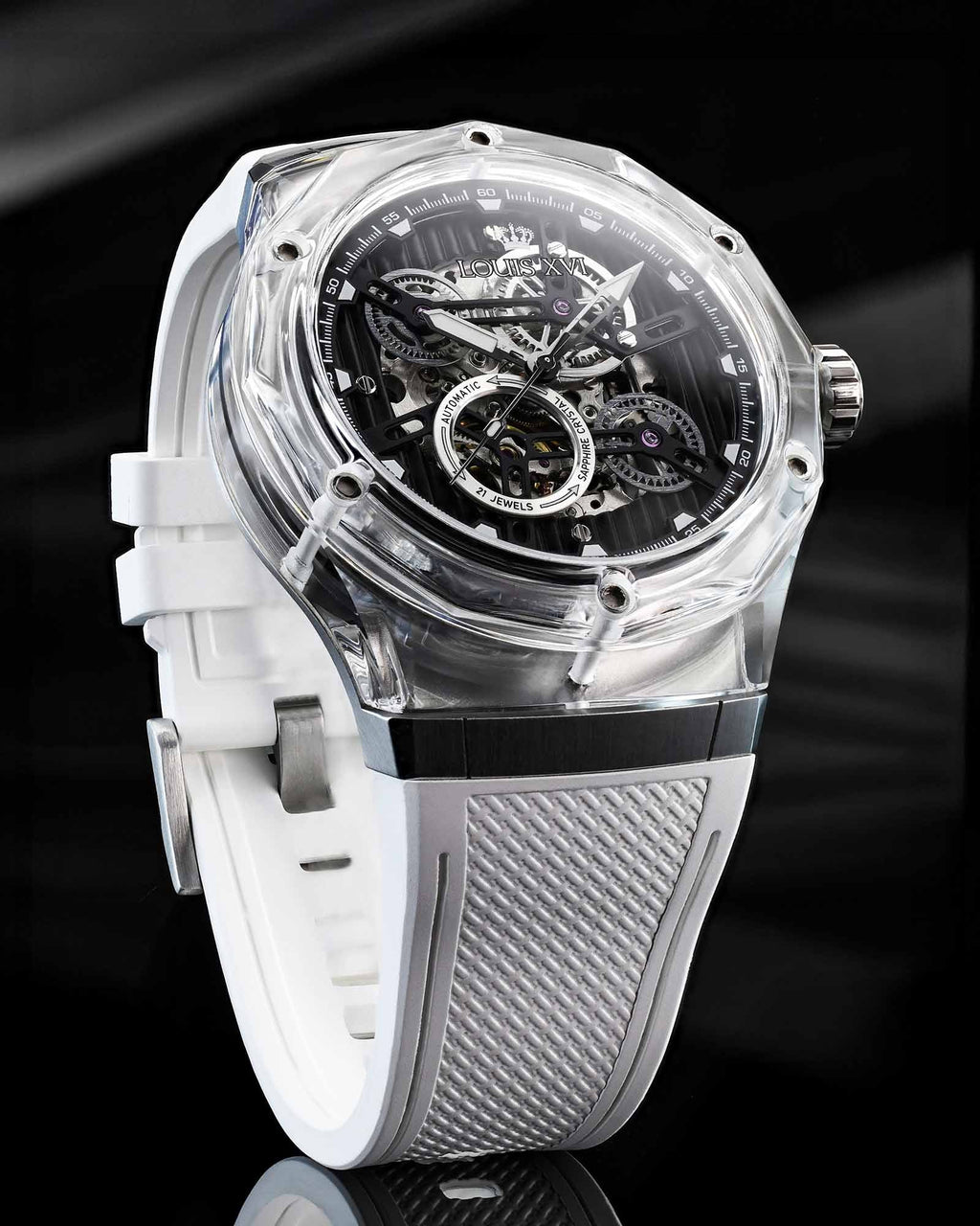 La Lumière Glass Automatic Ref. 3820 – Crystal White