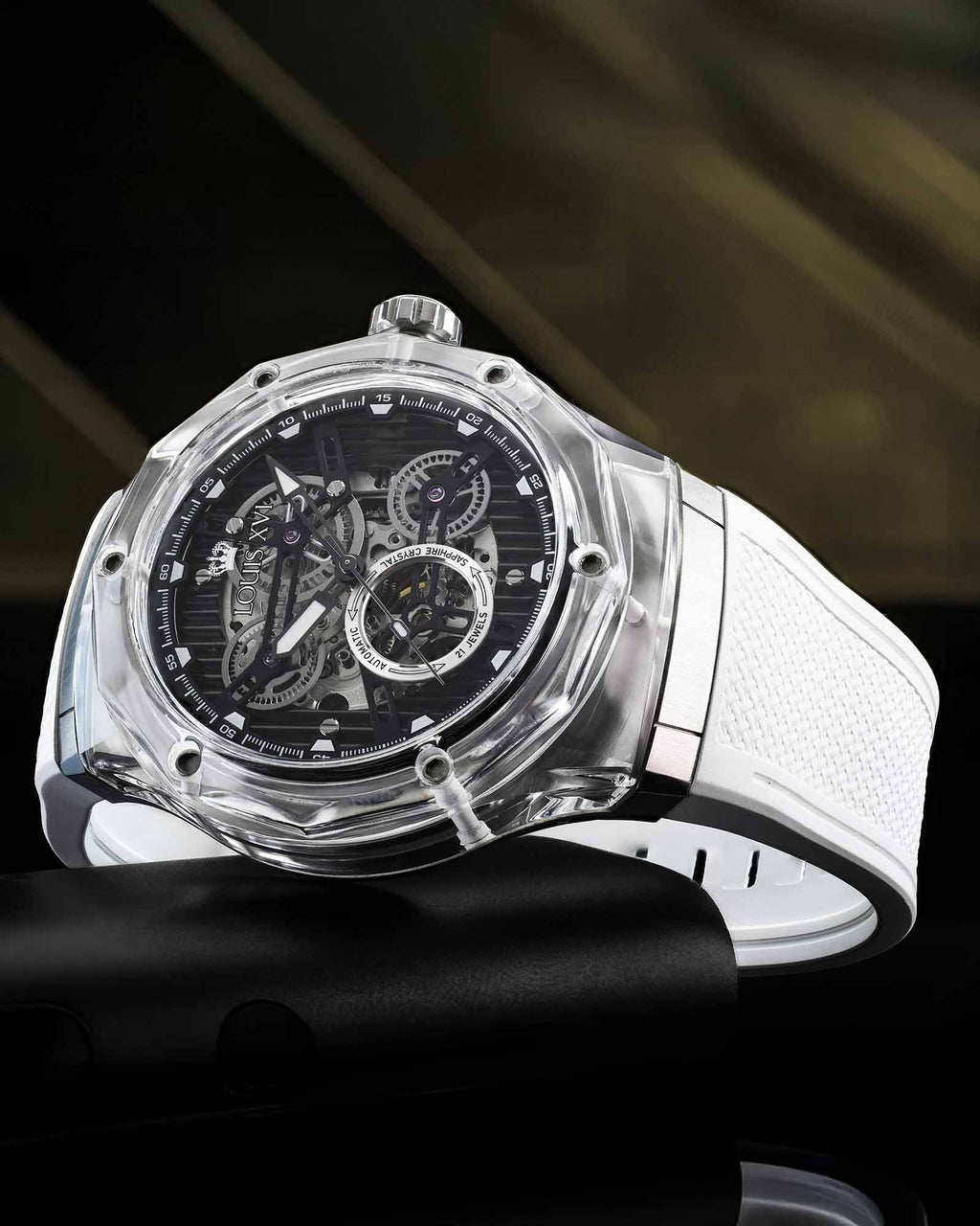 La Lumière Glass Automatic Ref. 3820 – Crystal White