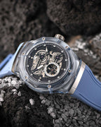 La Lumière Glass Automatic Ref. 3823 – Baby Blue