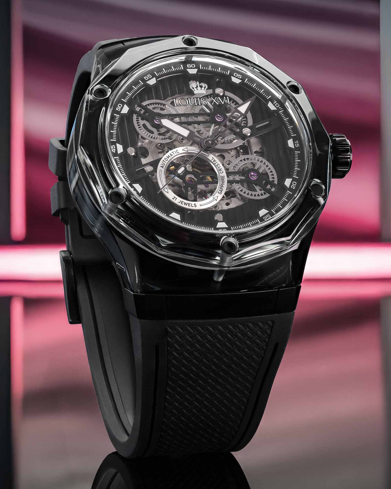 La Lumière Glass Automatic Ref. 3884 – Diamond Black