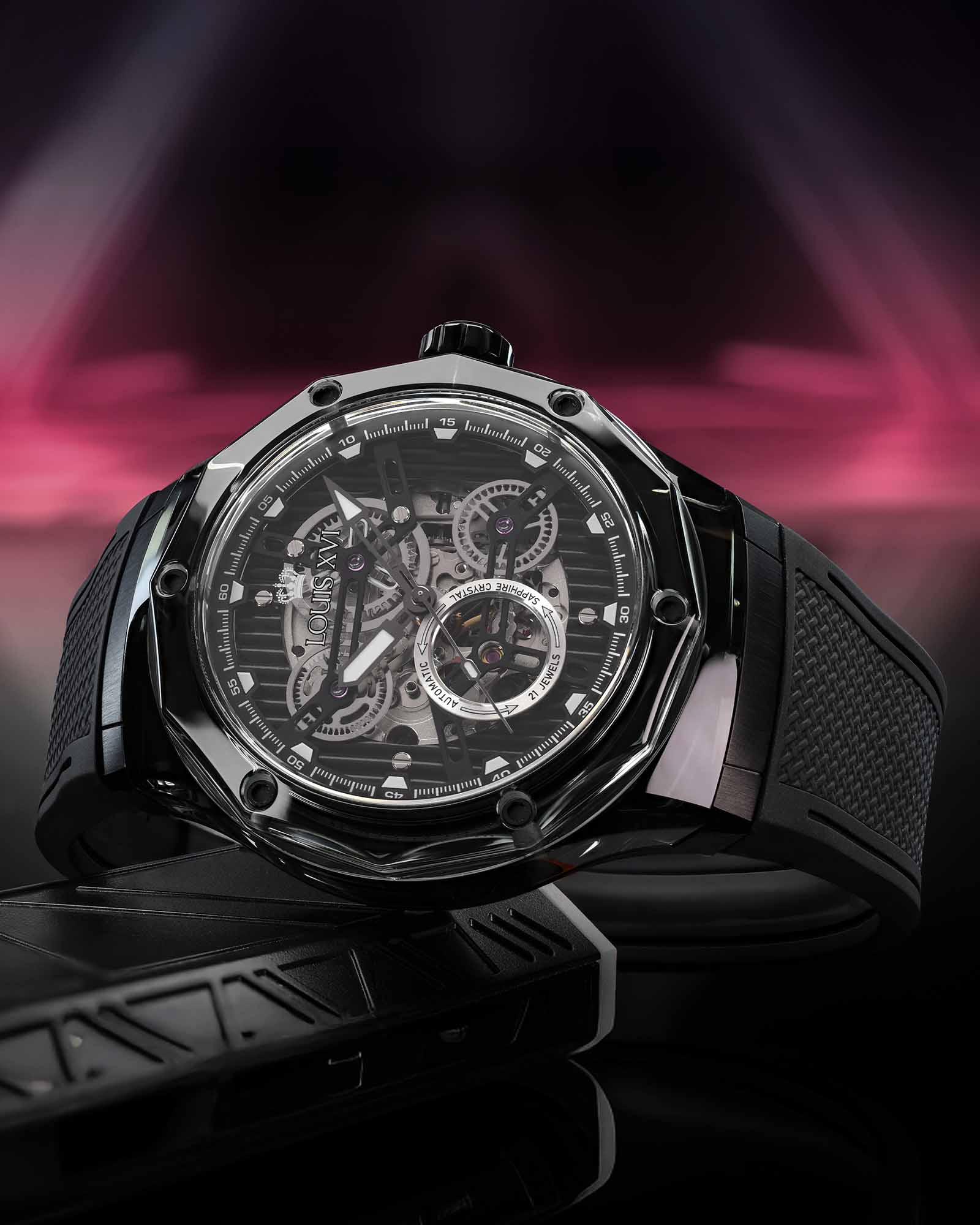 La Lumière Glass Automatic Ref. 3884 – Diamond Black